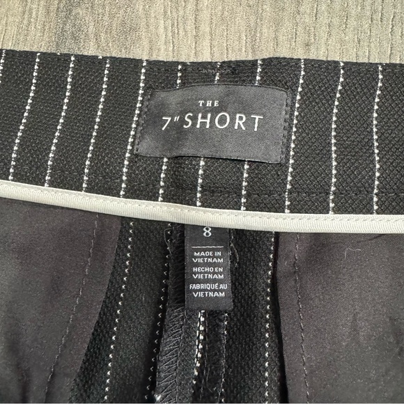 WHBM Pinstripe Shorts - Picture 6 of 9